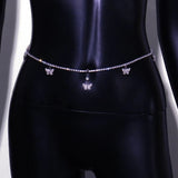 Sexy Belly Butterfly Belly Button Nail Women Charm Lounger Piercing Decorations