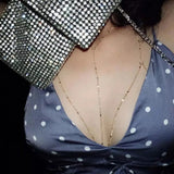 Sexy Body Chain Beach Bikini Women Y2k Body Jewelry Summer Accessories