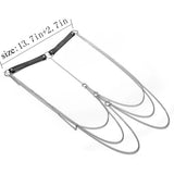 Sexy Body Chain Harness Women Metal Punk Style Nightclub