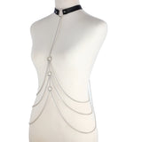 Sexy Body Chain Harness Women Metal Punk Style Nightclub