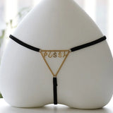 Letter Waist Chain Body Jewelry for Women