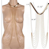 Sexy Chain Necklace Women Tassel Punk Long Necklace Female Jewelry