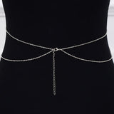 Double Layer Sexy Chest Chain Bra Bikini Body Jewelry