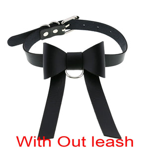 Sexy Choker Collar Leather Neck Bondage Cosplay Punk Jewelry Women Goth Necklace