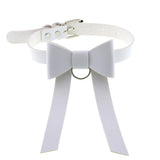 Sexy Choker Collar Leather Neck Bondage Cosplay Punk Jewelry Women Goth Necklace