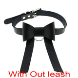 Sexy Choker Collar Leather Neck Bondage Cosplay Punk Jewelry Women Goth Necklace