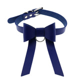 Sexy Choker Collar Leather Neck Bondage Cosplay Punk Jewelry Women Goth Necklace