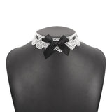 Sexy Lolita Lace Collar Choker Necklace Gothic BDSM Cosplay Party Jewelry