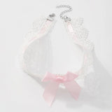 Sexy Lolita Lace Collar Choker Necklace Gothic BDSM Cosplay Party Jewelry