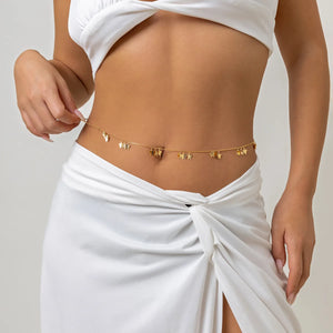 Women Waist Chain Butterfly Belly Chain Summer Beach Body Jewelry