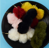 Fluffy Tassel Drop Earrings for Women