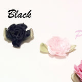 Sexy Harajuku Leather Lolita Flower Choker Punk Collar Necklace