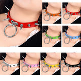 Sexy Harness Halloween Punk Collar Necklace Goth Leather Rivet Choker