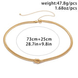 Sexy Snake Chain Waist Belly Belt for Women Bikini Body Jewelry Y2K Accessories