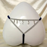 26 Initials Waist Chain Stainless Steel Bikini Thongs Body Chain