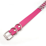 Sexy Rhinestone Letters SLUT Collar Choker Necklace
