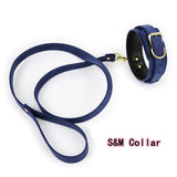 Leather Bondage Strap Punk Collar Choker Necklace