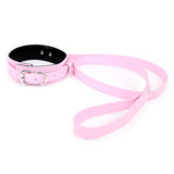 Leather Bondage Strap Punk Collar Choker Necklace