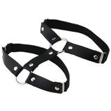 Sexy Leg Garter Wraps for raves goth leg chain