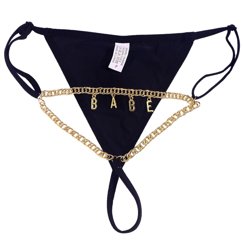 Personalized Multicolor Bikini Waist Body Chain for Women