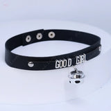 Sexy PU Leather Choker Couple Collar Necklaces