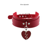 Harajuku Cosplay Leather Collar Lightning Choker Necklace
