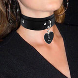 Harajuku Cosplay Leather Collar Lightning Choker Necklace