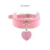 Harajuku Cosplay Leather Collar Lightning Choker Necklace
