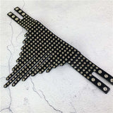 Sexy Punk Gothic Choker Leather Metal Women Collar Necklaces