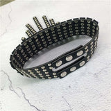 Sexy Punk Gothic Choker Leather Metal Women Collar Necklaces