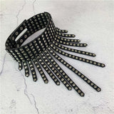 Sexy Punk Gothic Choker Leather Metal Women Collar Necklaces
