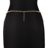 Rhinestone Belly Chain Belt Body Chain for Women