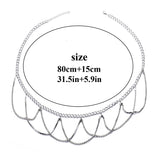 Rhinestone Belly Chain Belt Body Chain for Women