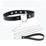 Gothic Cosplay Slave Costume BDSM Bondage Choker Necklace