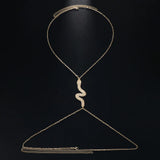 Sexy Snake Chest Chain Necklace Harness Jewelry for Women