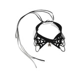 Sexy Spiderweb Hottie Collar Halloween Necklace