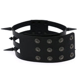 Spiked Choker Leather Punk Goth Collar Harajuku Necklace