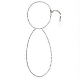 Crystal Rhinestone Foot Jewelry Anklet Bracelet For Women