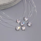 Shinning Zircon Choker Necklace for Women