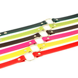 Sexy Gothic Collar Necklaces Leather Buckle Choker
