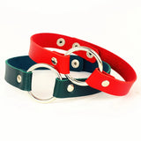 Sexy Gothic Collar Necklaces Leather Buckle Choker