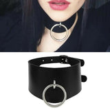 Vintage Gothic Heart Charm Punk Choker Necklace