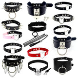 Vintage Gothic Heart Charm Punk Choker Necklace