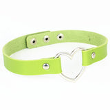 Vintage Gothic Collar Necklaces Jewelry Heart-Shape Punk Choker Necklace