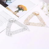 Wide Metal Collar Choker Necklace Sexy Statement Party Jewelry