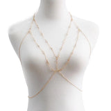 European Beach Bikini Rhinestone Body Chain