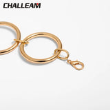 Women's Large Ring Metal Belt Waist Chain