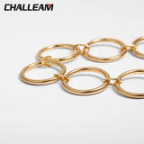Women's Large Ring Metal Belt Waist Chain