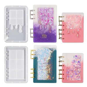 Shaker Notebook Resin Mold for Quicksand Refill Paper DIY