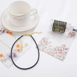 Thin Leather Rope Choker Necklace Habasha Style Accessory